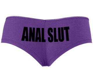 Anal Slut - Purple Boyshort