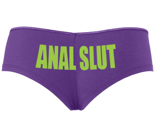 Anal Slut - Purple Boyshort