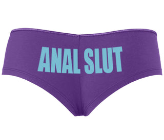 Anal Slut - Purple Boyshort