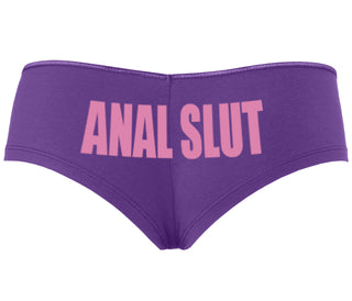 Anal Slut - Purple Boyshort
