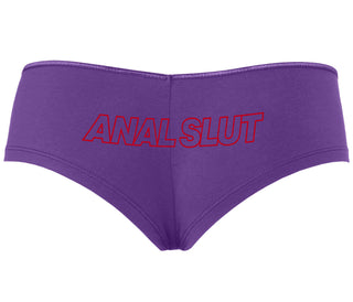 Anal Slut - Purple Boyshort
