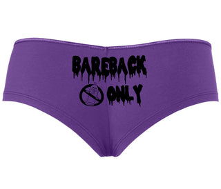 Bareback Only - Purple Boyshort