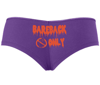 Bareback Only - Purple Boyshort