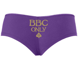BBC Only - Queen Of Spades - Purple Boyshort