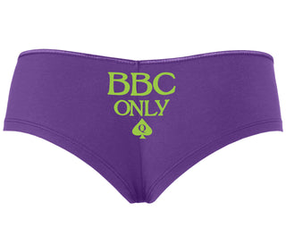 BBC Only - Queen Of Spades - Purple Boyshort