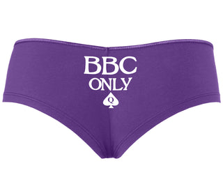 BBC Only - Queen Of Spades - Purple Boyshort