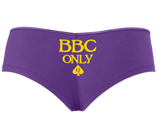BBC Only - Queen Of Spades - Purple Boyshort