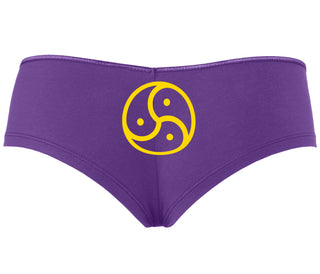 BDSM Symbol - Purple Boyshort
