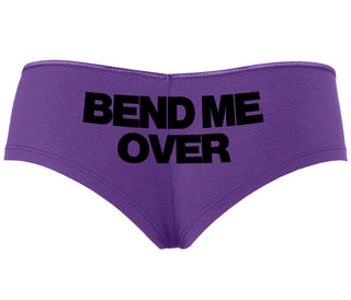 Bend Me Over - Purple Boyshort
