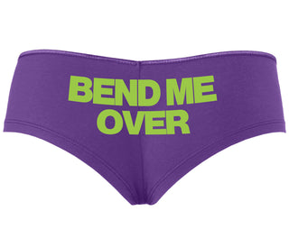 Bend Me Over - Purple Boyshort