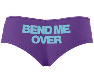 Bend Me Over - Purple Boyshort