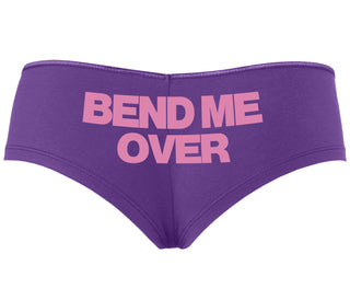 Bend Me Over - Purple Boyshort