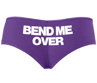 Bend Me Over - Purple Boyshort