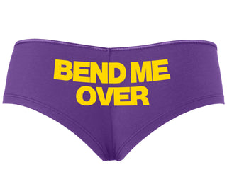 Bend Me Over - Purple Boyshort