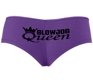 Blow Job Queen - Purple Boyshort