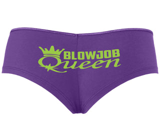 Blow Job Queen - Purple Boyshort
