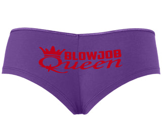 Blow Job Queen - Purple Boyshort
