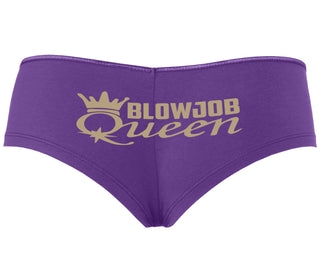 Blow Job Queen - Purple Boyshort