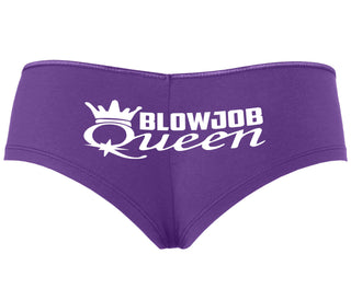 Blow Job Queen - Purple Boyshort