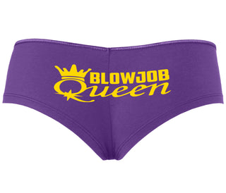 Blow Job Queen - Purple Boyshort