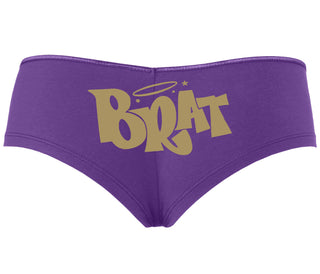 Brat - Purple Boyshort