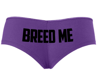 Breed Me - Purple Boyshort
