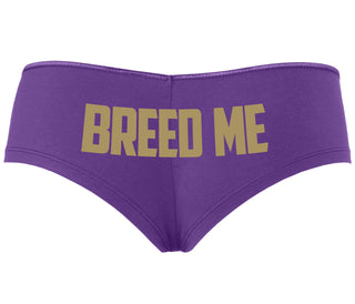 Breed Me - Purple Boyshort