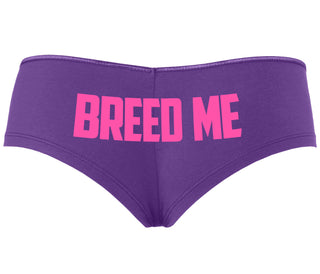 Breed Me - Purple Boyshort
