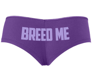 Breed Me - Purple Boyshort