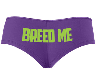 Breed Me - Purple Boyshort
