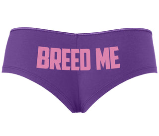 Breed Me - Purple Boyshort