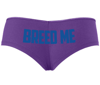 Breed Me - Purple Boyshort