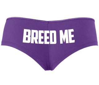 Breed Me - Purple Boyshort