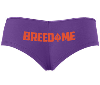 Breed Me - Queen of Spades - Purple Boyshort