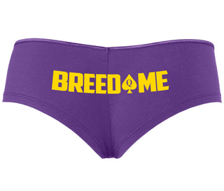 Breed Me - Queen of Spades - Purple Boyshort
