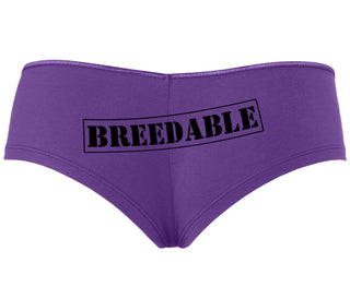 Breedable - Purple Boyshort