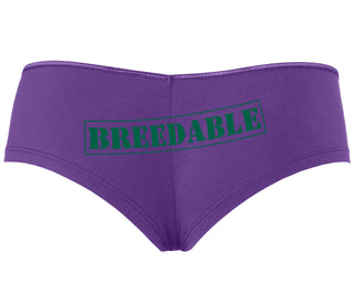 Breedable - Purple Boyshort
