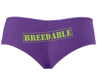 Breedable - Purple Boyshort