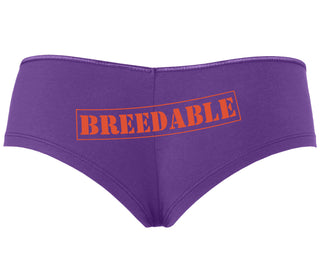 Breedable - Purple Boyshort