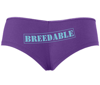 Breedable - Purple Boyshort