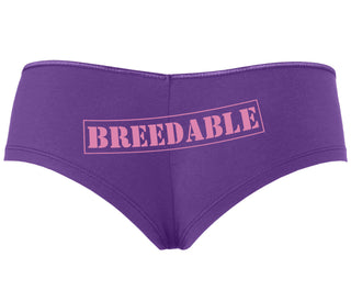 Breedable - Purple Boyshort