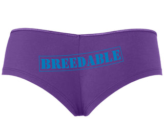 Breedable - Purple Boyshort