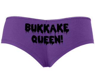 Bukkake Queen - Purple Boyshort