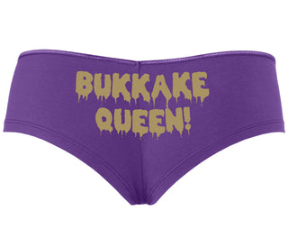 Bukkake Queen - Purple Boyshort