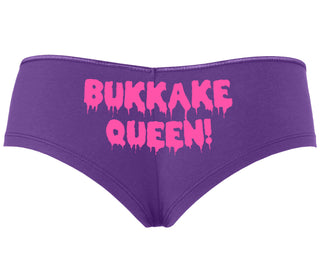 Bukkake Queen - Purple Boyshort