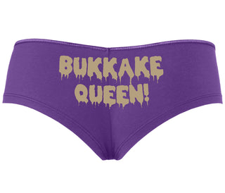 Bukkake Queen - Purple Boyshort