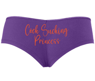 Cock Sucking Princess - Purple Boyshort