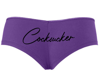 Cock Sucker - Purple Boyshort