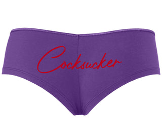 Cock Sucker - Purple Boyshort