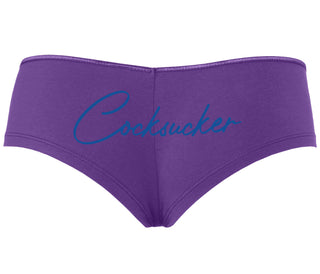 Cock Sucker - Purple Boyshort